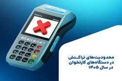 محدودیت‌های تراکنش در دستگاه کارتخوان در سال 1405 + سقف خرید و نحوه افزایش آن